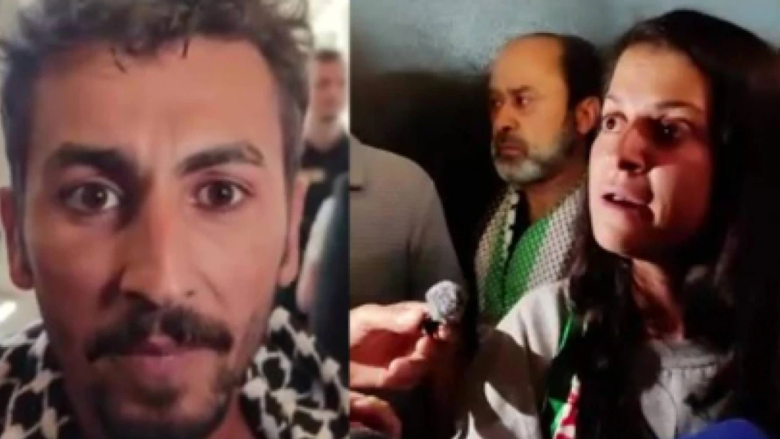 Madleen Gemisi'nde alıkonulan Türk aktivistler Berlin'e geldi