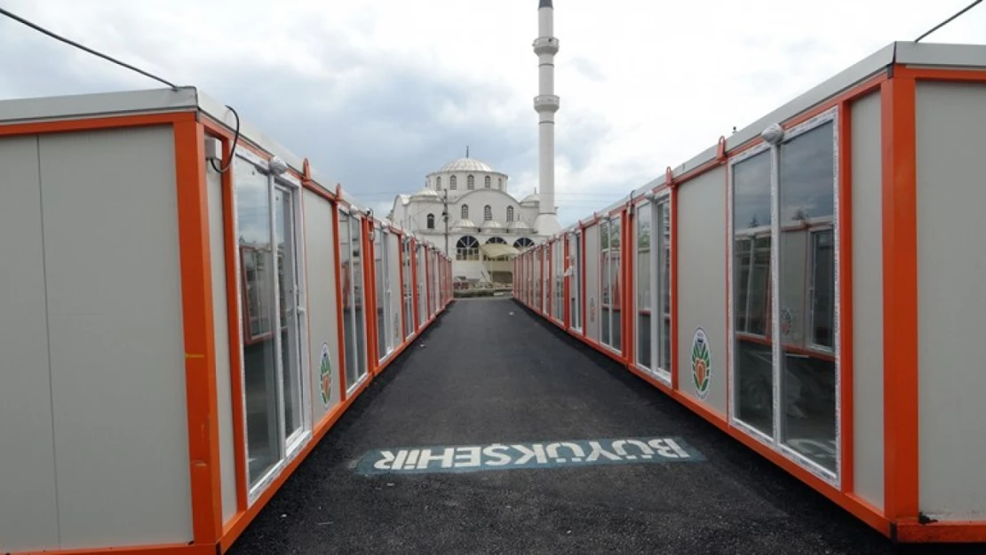 Malatya'da konteyner çarşılar hizmet vermeye başladı