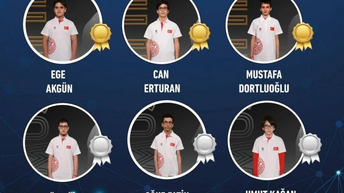 Matematik olimpiyatlarında tarihi zafer: Türk öğrenciler 3 altın, 3 gümüş madalya aldı, Türkiye ülke sıralamasında birinci oldu