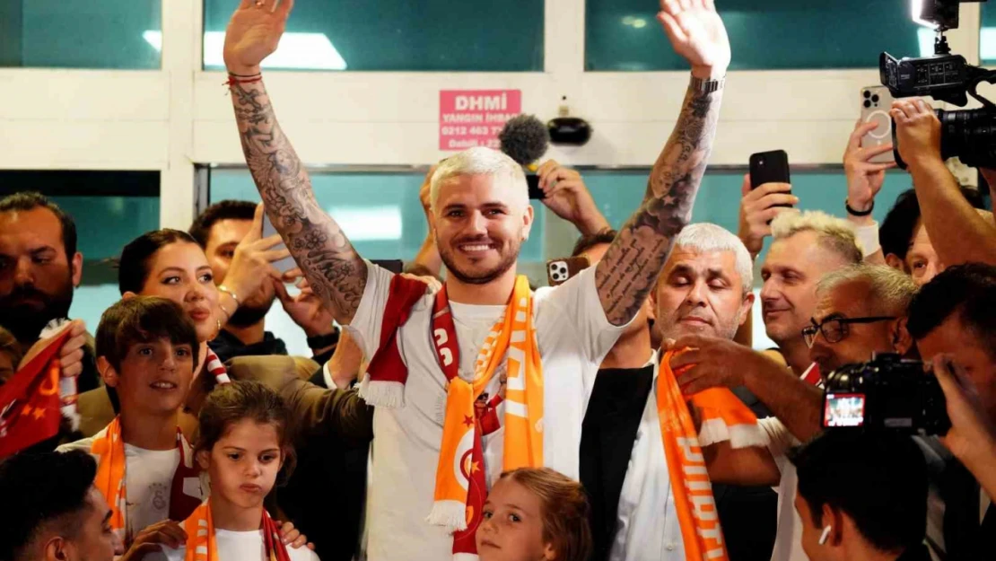 Mauro Icardi, İstanbul'a geldi