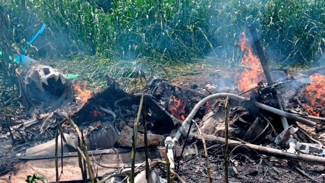 Meksika'da helikopter kazası: 4 ölü