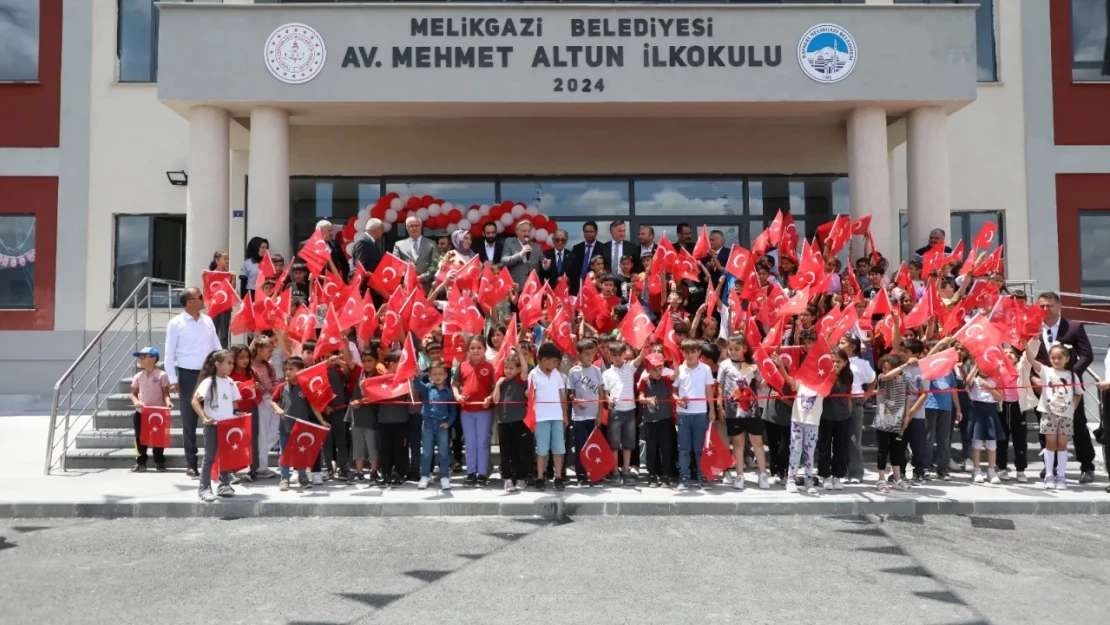 Melikgazi belediyesi, 3 okulu daha hizmete açtı