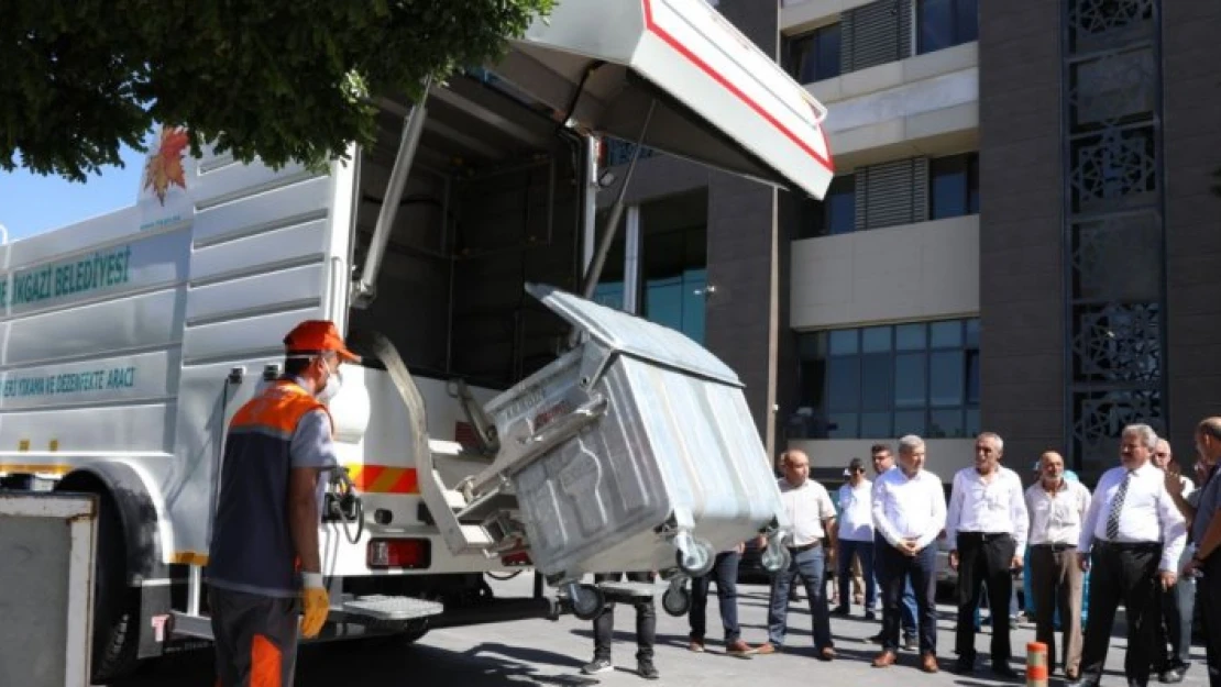 Melikgazi Belediyesi Temizlik Çalışmalarında Sınır Tanımıyor