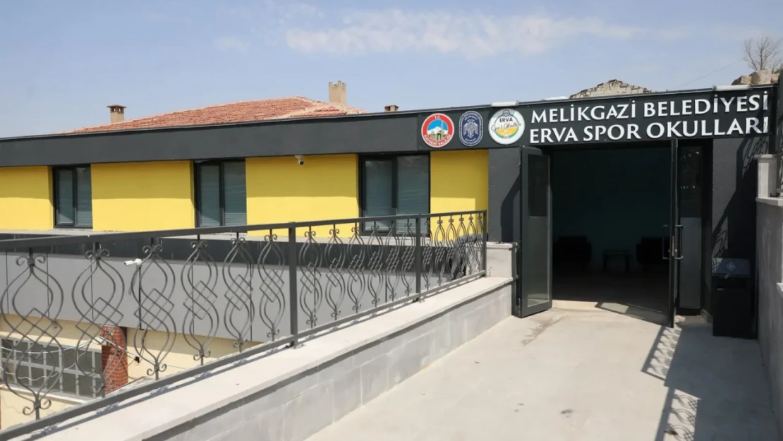 Melikgazi'de Mimarsinan Erva Spor Okulu Açılıyor