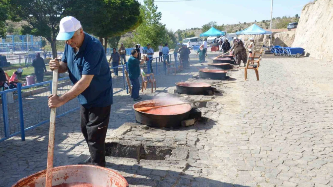 Melikgazi'de salça günleri başlıyor