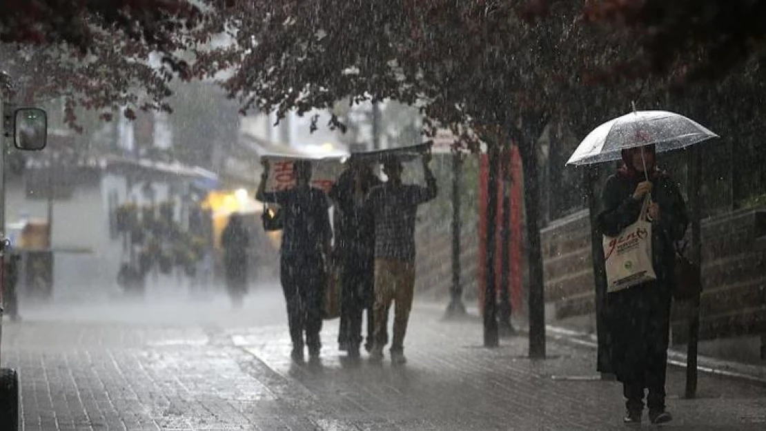Meteorolojiden sağanak yağış uyarısı