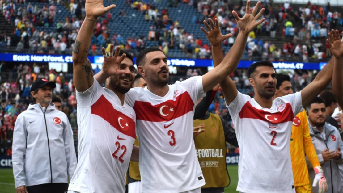 Milli Takımımız, hazırlık maçında ABD'yi 2-1 yendi