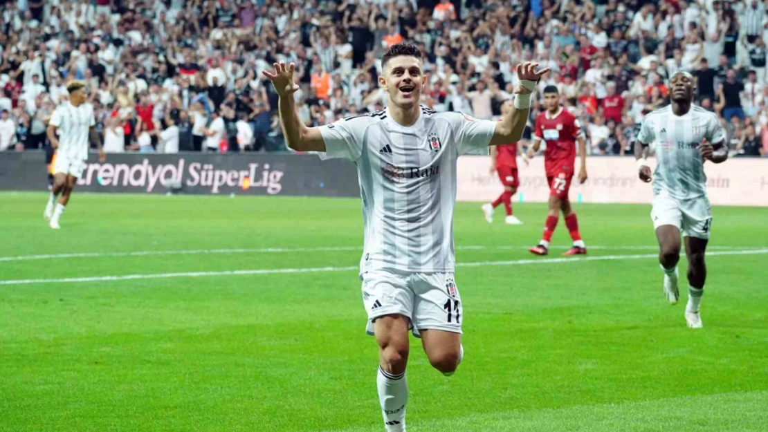 Milot Rashica, Beşiktaş'ta ilk golünü attı