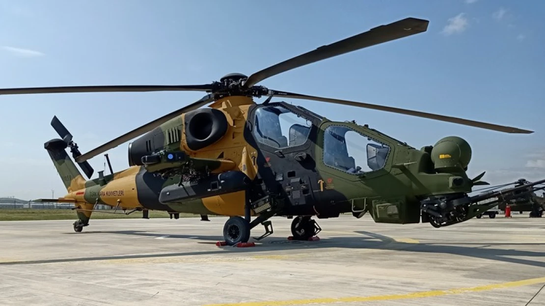 MSB, Tam donanımlı ATAK helikopterinin teslim aldı.