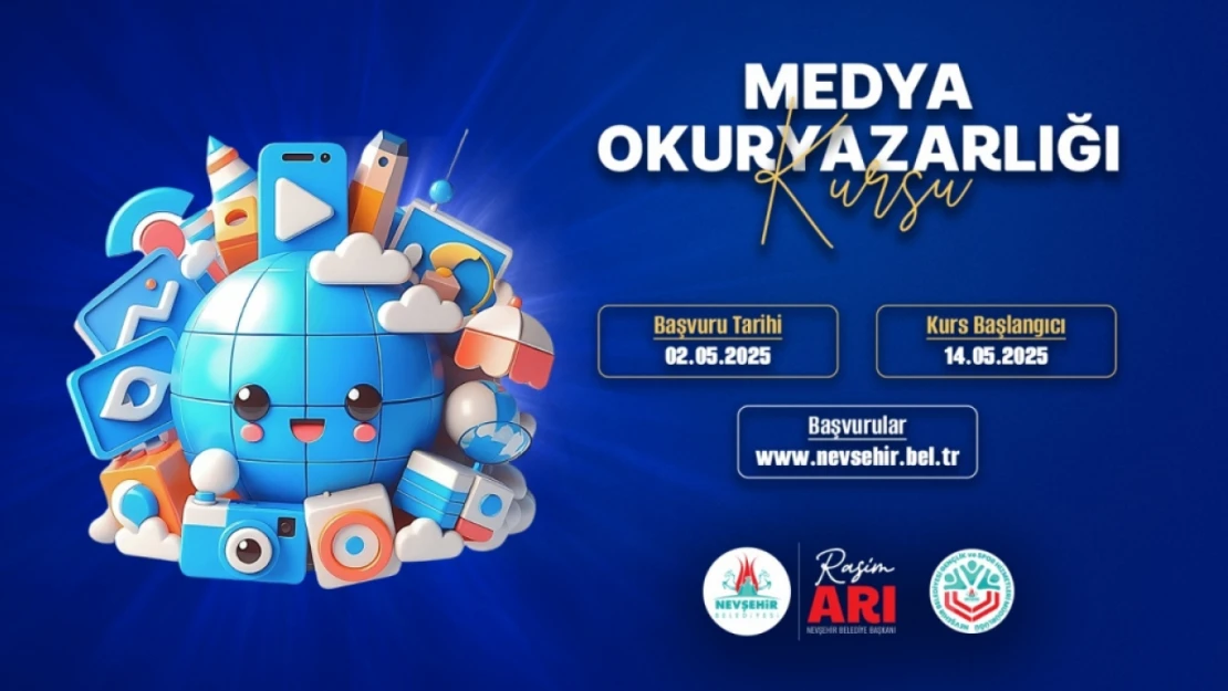 Nevşehir'de Medya Okuryazarlığı Kursu Açılıyor