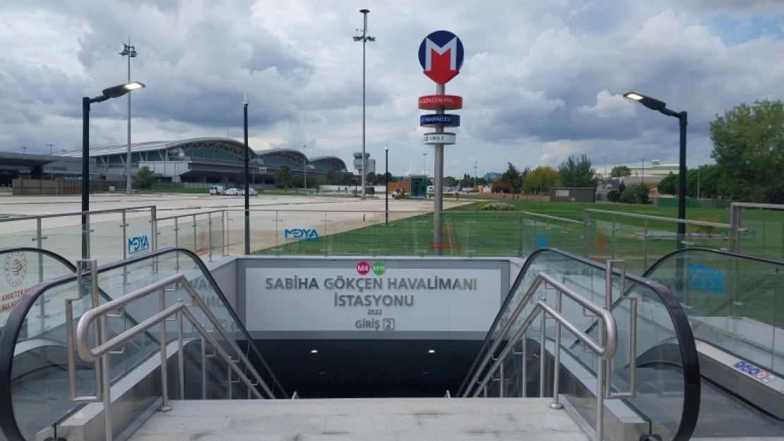 Pendik-Sabiha Gökçen Metro Hattı'nda seyahat eden yolcu sayısı 1.4 milyona dayandı