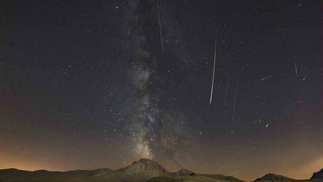 Perseid Meteor Yağmuru Erciyes'te görüntülendi