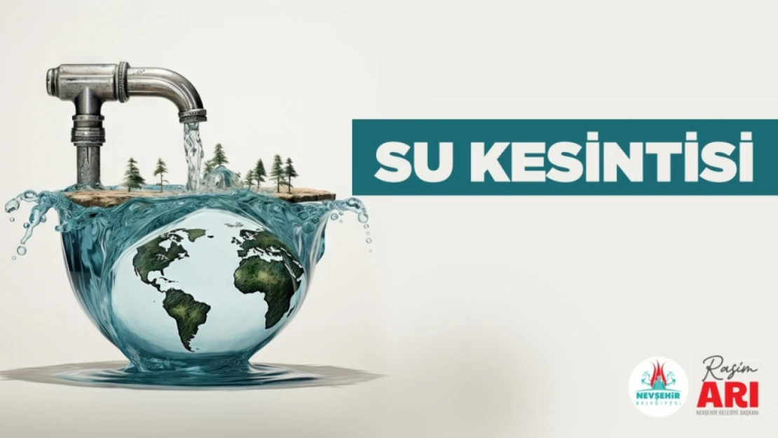 Planlı Su Kesintisi Yapılacak