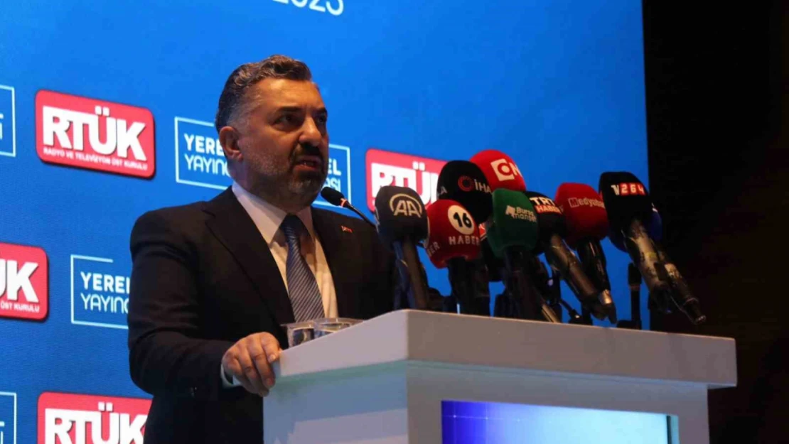 RTÜK Başkanı Şahin: 'Hukuk her zaman uygulamalardaki boşlukları dolduruyor olmayabilir'