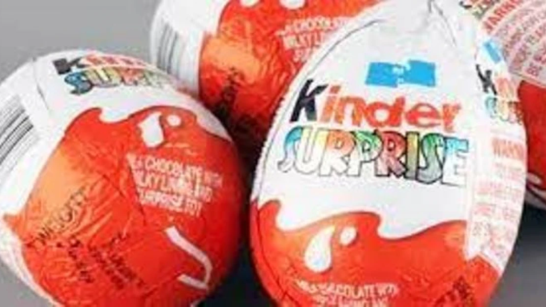 Salmonella bakterisi tespit edilen Kinder sürpriz yumurtaları yerine 'Kinder Joy'