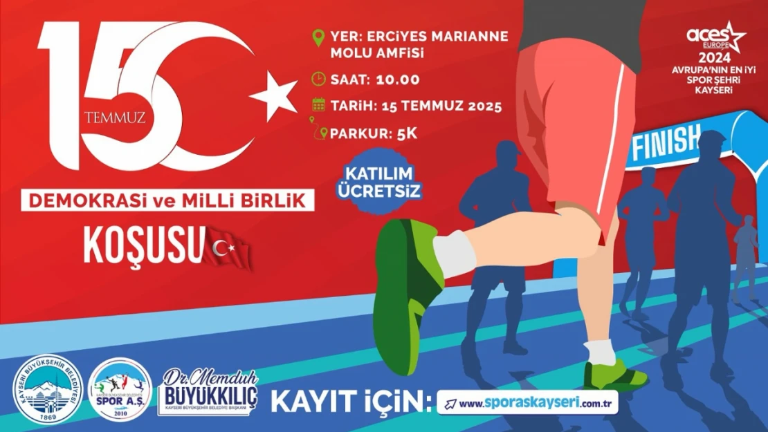Spor A.Ş.'den Demokrasi İçin Anlamlı Koşu