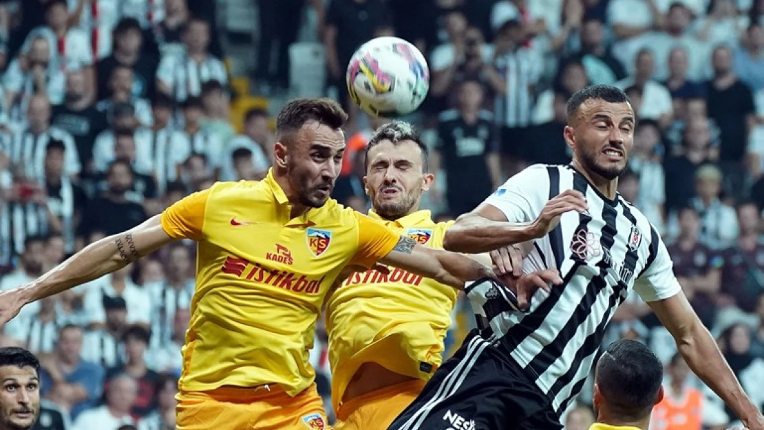 Spor Toto Süper Lig: Beşiktaş: 1 - Kayserispor: 0 (Maç sonucu)