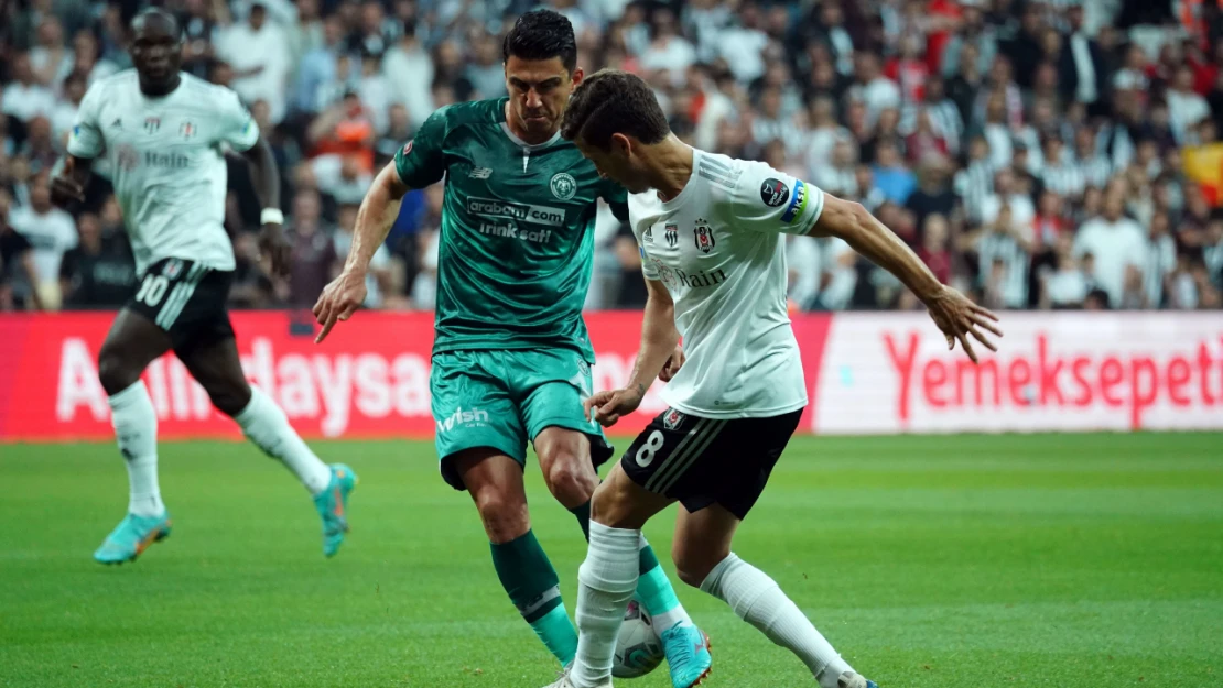 Spor Toto Süper Lig: Beşiktaş: 3 - Konyaspor: 3 (Maç sonucu)