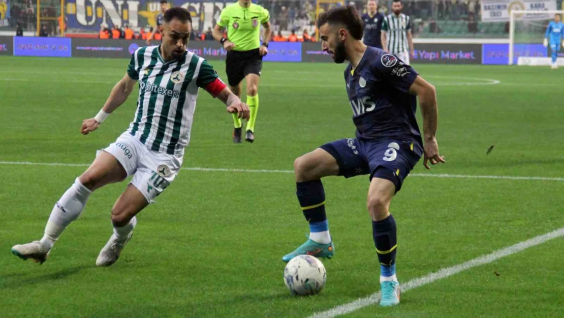 Giresunspor: 1 - Fenerbahçe: 1 Maç sonucu