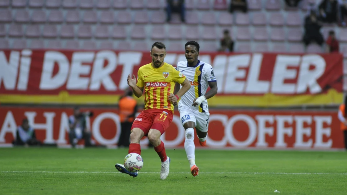 Spor Toto Süper Lig: Kayserispor: 0 - Ankaragücü: 1 (Maç Sonucu)