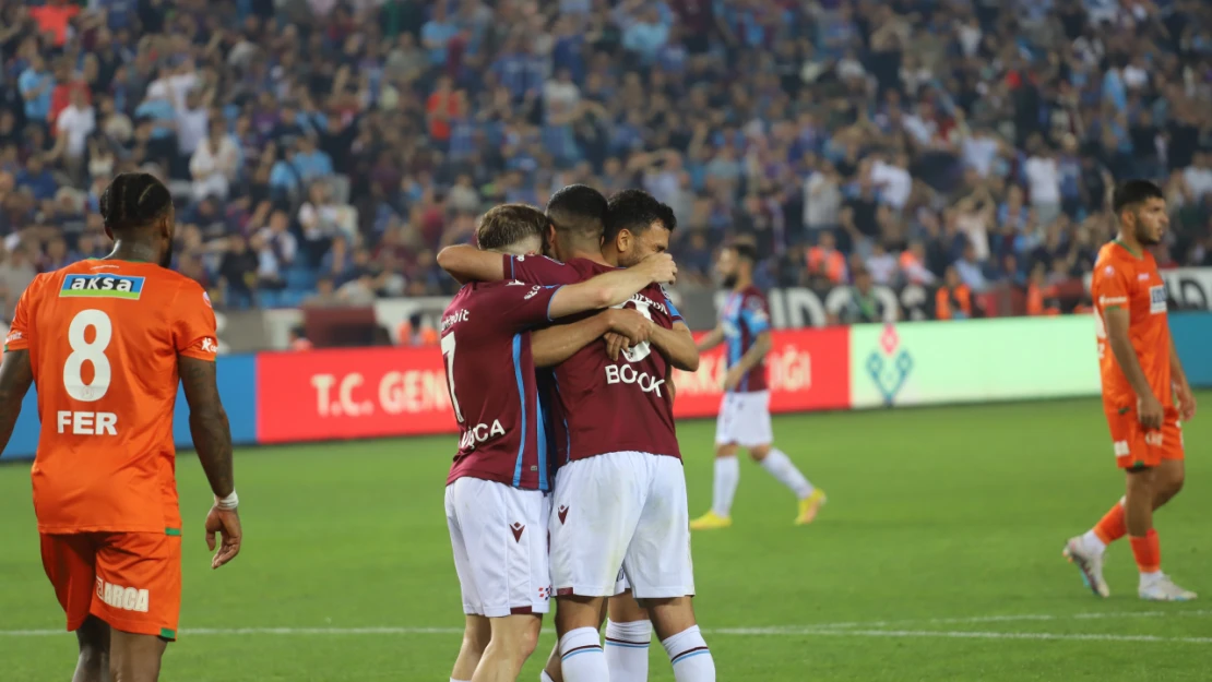 Spor Toto Süper Lig: Trabzonspor: 5 - Alanyaspor: 1 (Maç sonucu)