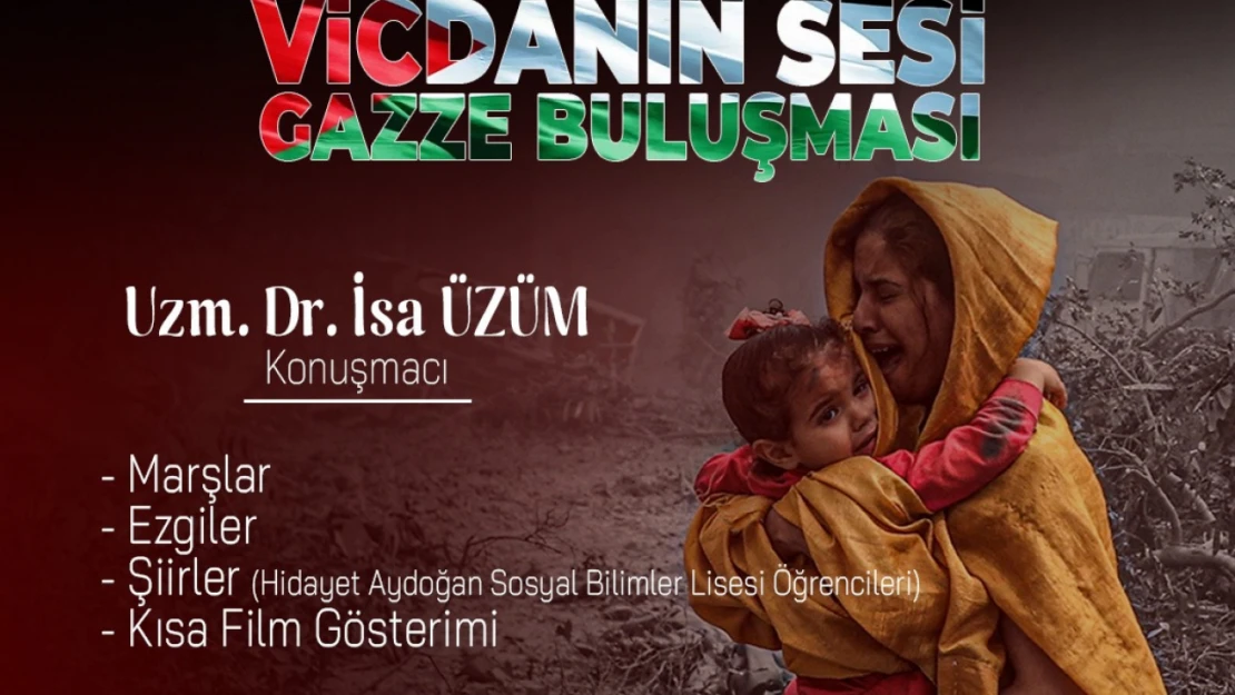 Talas Belediyesi'nden Gazze İçin Anlamlı Program