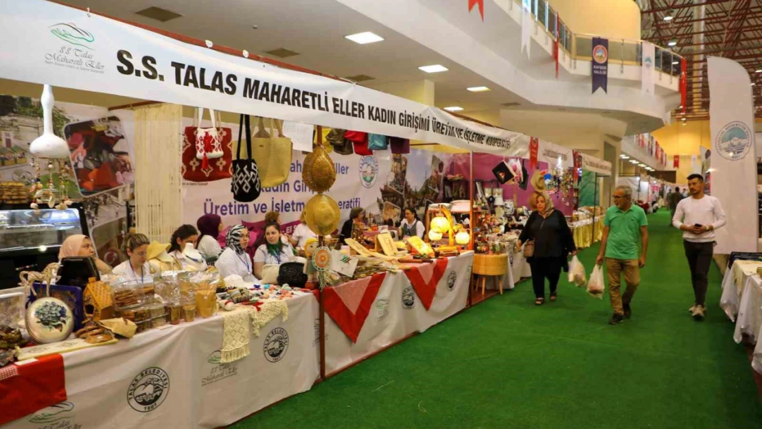 Talas Kadın Kooperatifleri fuarın gözdesi