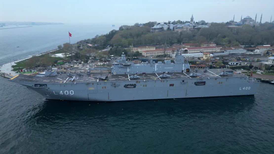 TCG Anadolu gemisini Ramazan Bayramı'nın ilk günün 16 bin 127 kişi ziyaret etti