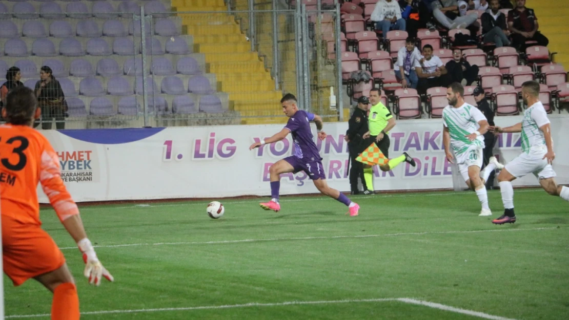 TFF 2. Lig: Afyonspor:1 - Kırşehir Futbol:1