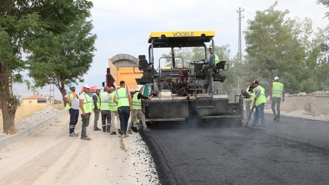 Tomarza'ya 10 bin Tonluk Asfalt Yatırımı