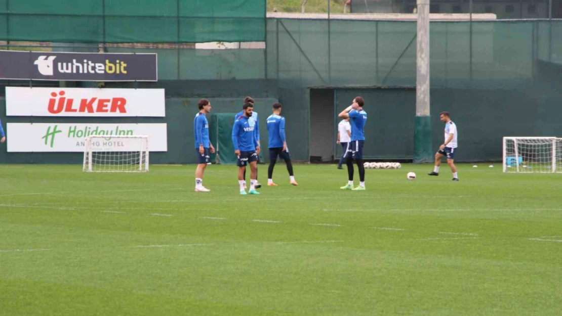 Trabzonspor, Fatih Karagümrük maçının hazırlıklarını sürdürdü