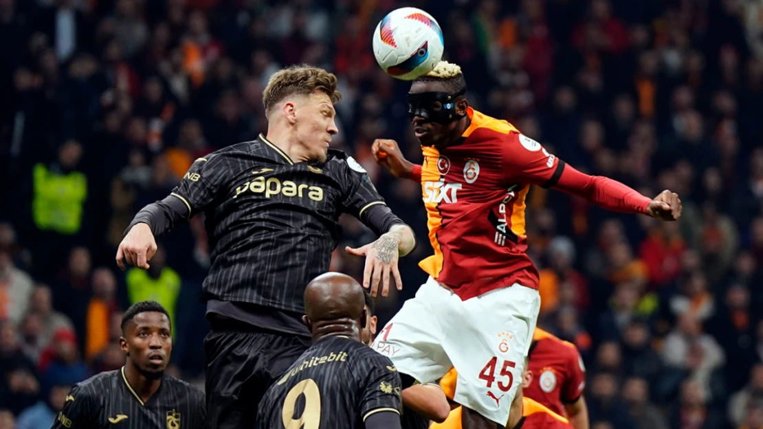 Trabzonspor ile Galatasaray Karşı Karşıya