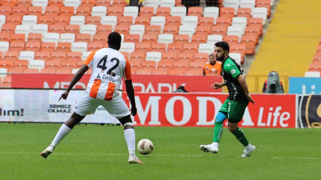 Trendyol 1. Lig: Adanaspor: 0 - Sakaryaspor: 0