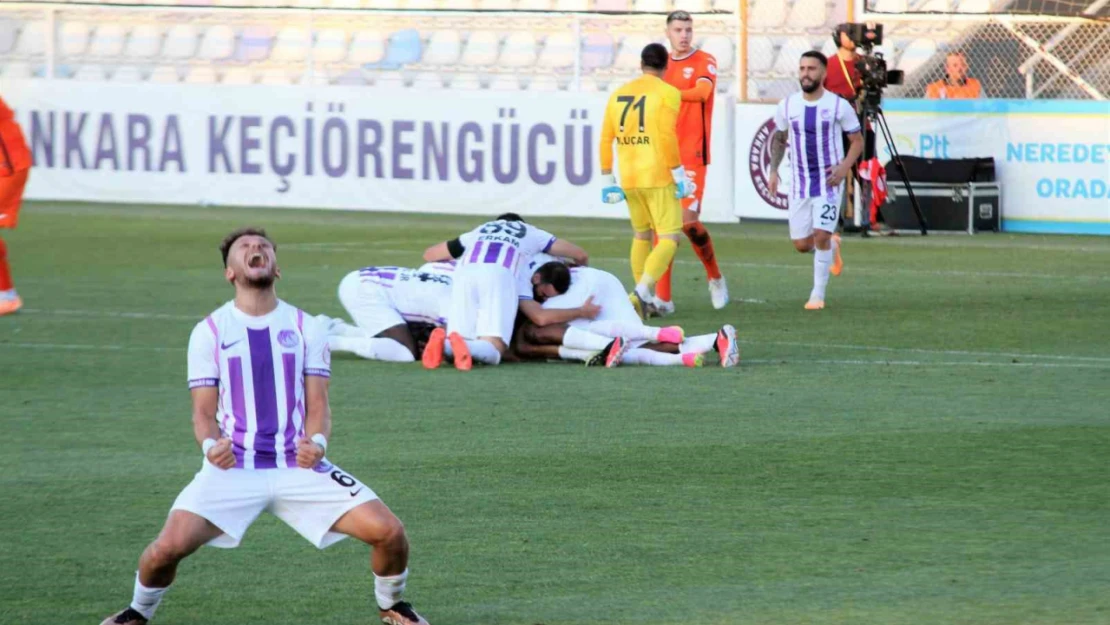 Ankara Keçiörengücü: 1 - Adanaspor:0