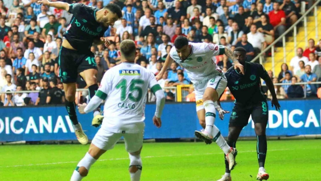 Trendyol Süper Lig: Adana Demirspor: 3 - Konyaspor: 0 (Maç sonucu)