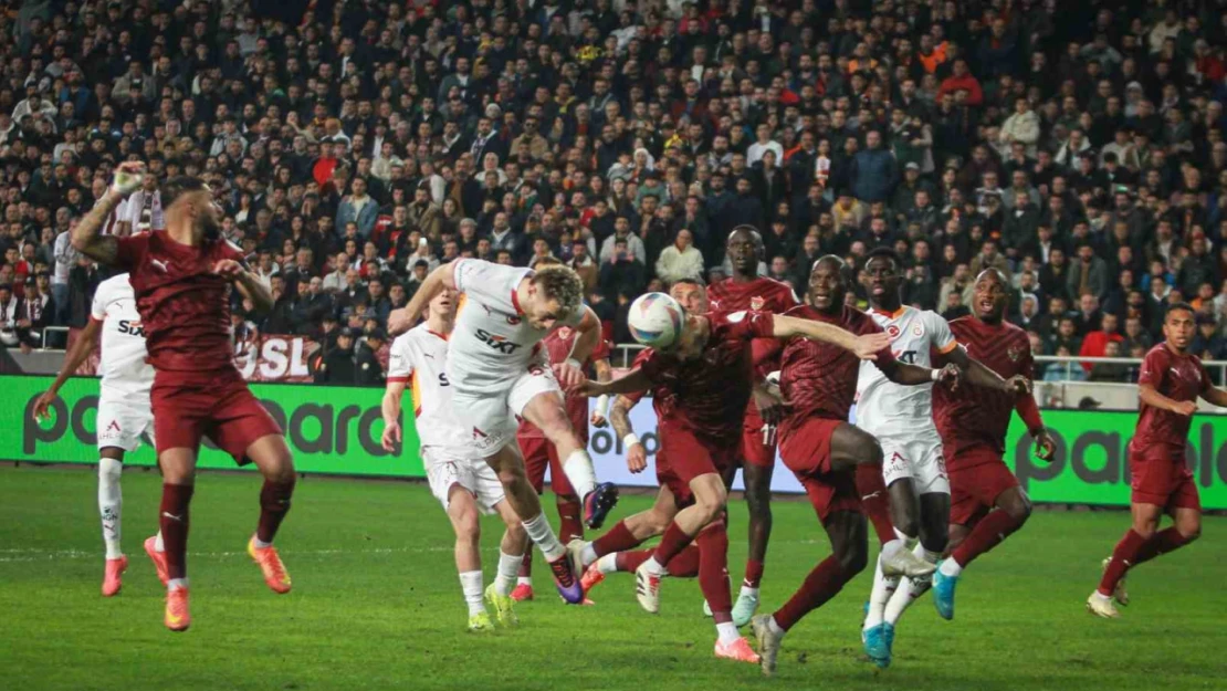 Trendyol Süper Lig: Atakaş Hatayspor: 1 - Galatasaray: 1 (Maç sonucu)