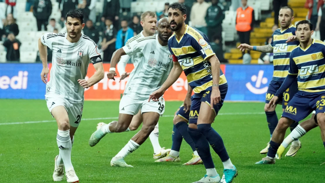 Trendyol Süper Lig: Beşiktaş: 2 - MKE Ankaragücü: 0 (Maç sonucu)