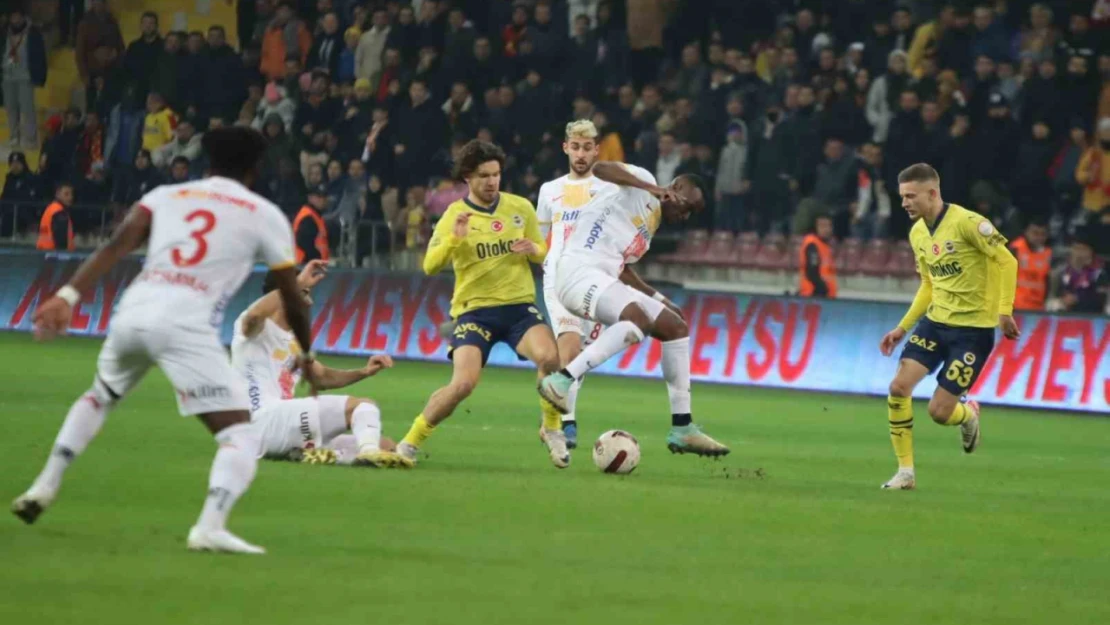 Kayserispor: 3 - Fenerbahçe: 4