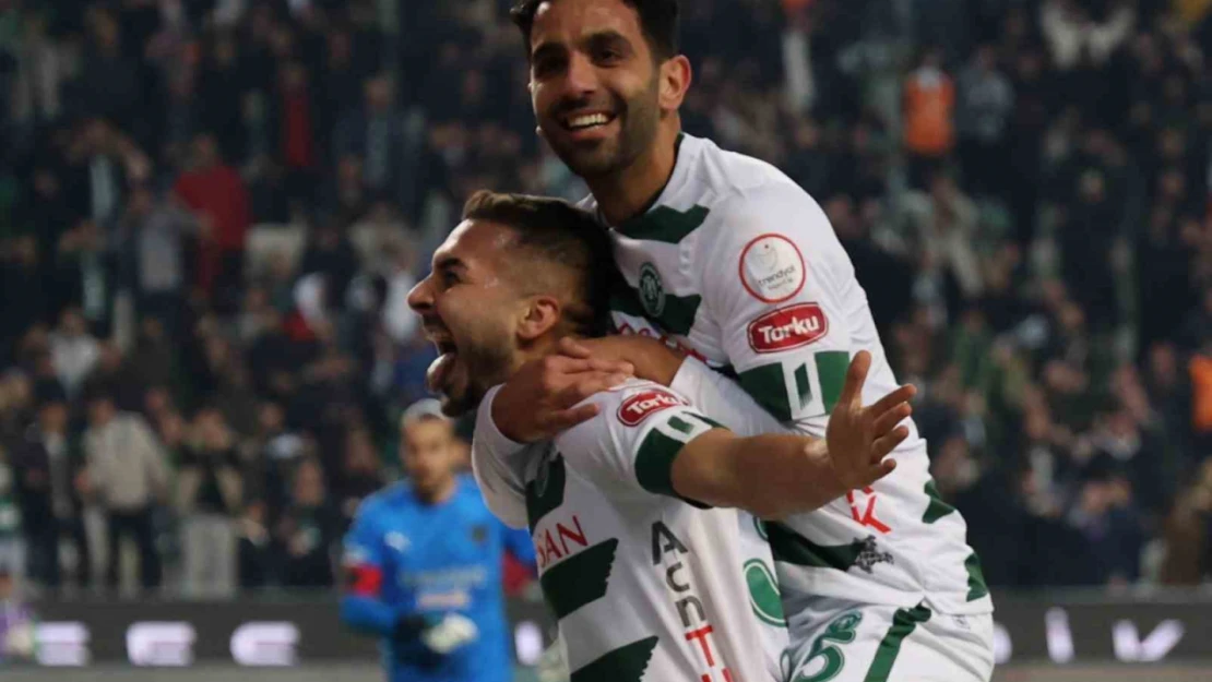 Trendyol Süper Lig: Konyaspor: 2 - Hatayspor: 0 (Maç sonucu)