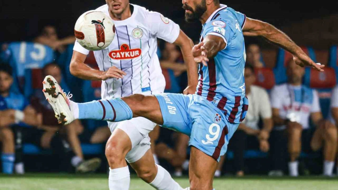 Trabzonspor: 2 - Çaykur Rizespor: 3 (Maç sonucu)