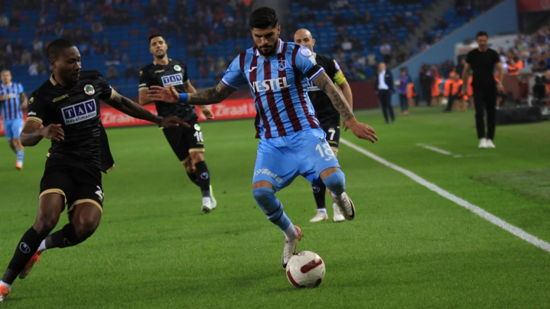 Trendyol Süper Lig: Trabzonspor: 1 - Alanyaspor: 0  (Maç sonucu)