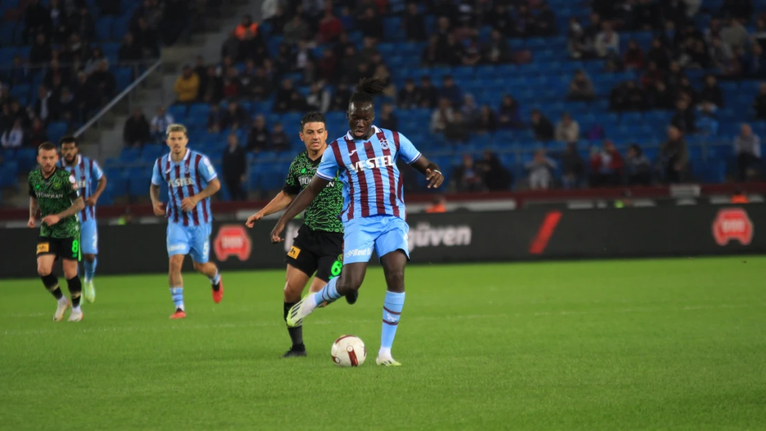 Trendyol Süper Lig: Trabzonspor: 2 - Konyaspor: 1 (Maç sonucu)