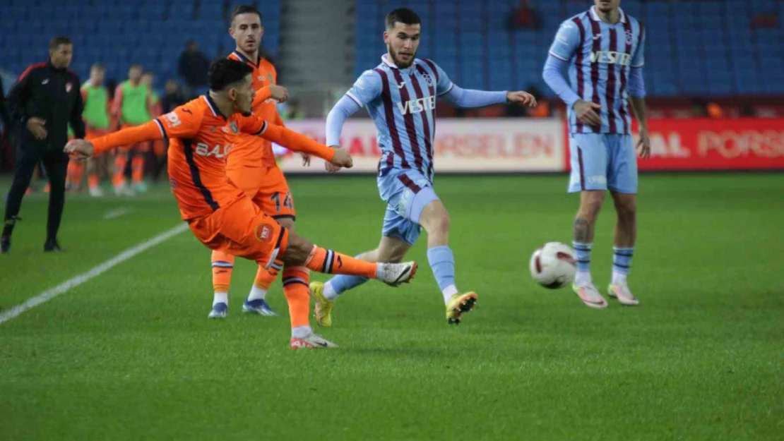 Trendyol Süper Lig: Trabzonspor: 1 - RAMS Başakşehir: 1 (Maç sonucu)