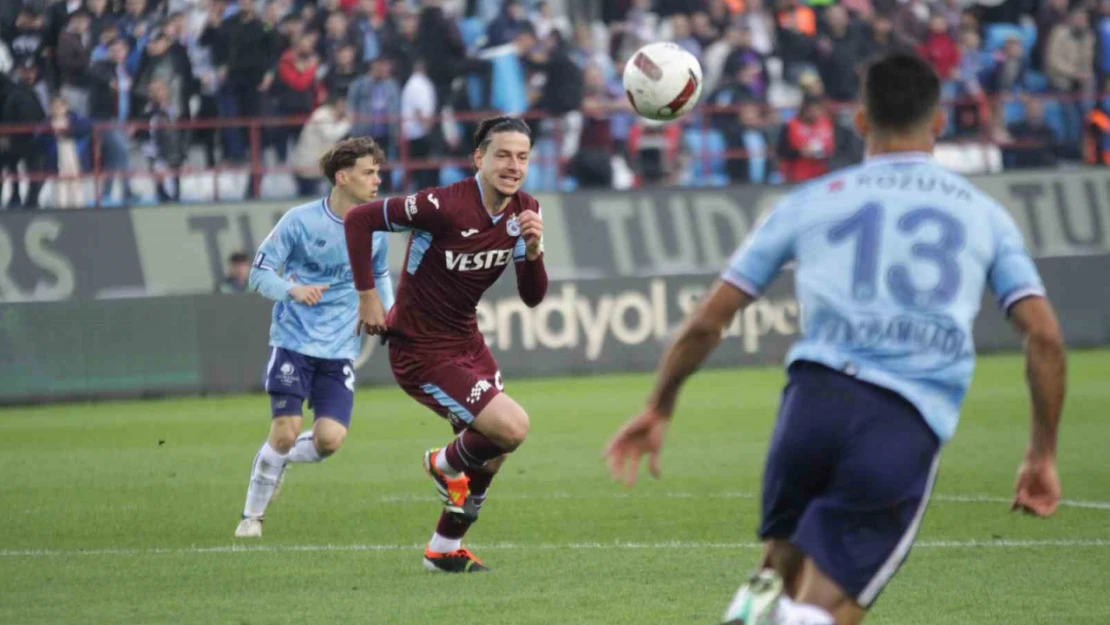 Trendyol Süper Lig: Trabzonspor: 1 - Adana Demirspor: 0 (Maç sonucu)