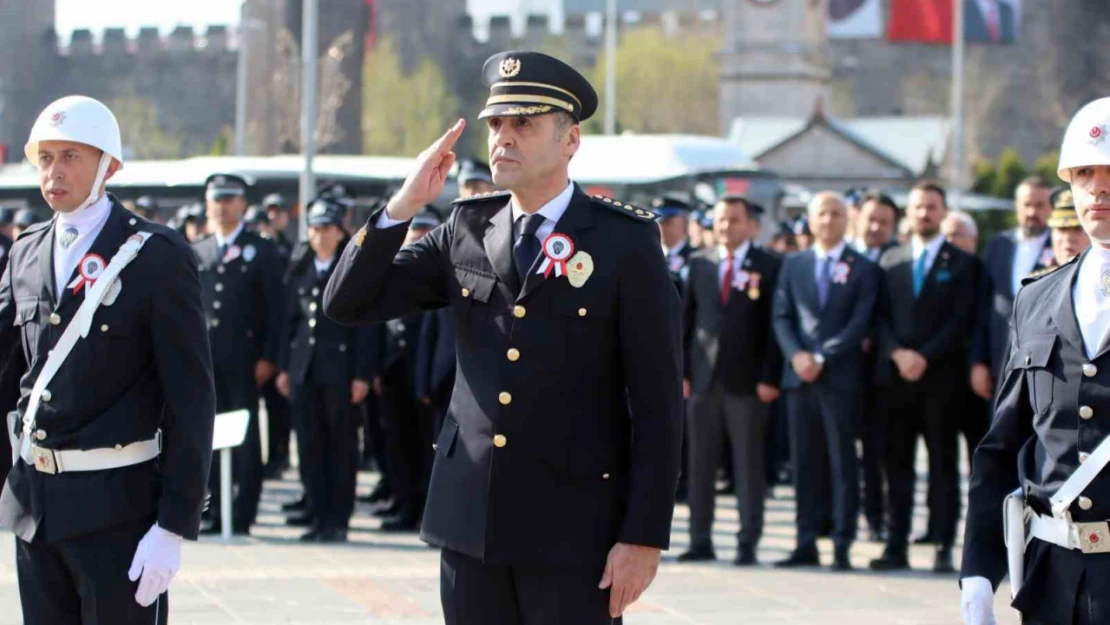 Türk Polis Teşkilatı'nın 179. yaşı Kayseri'de kutlanıyor