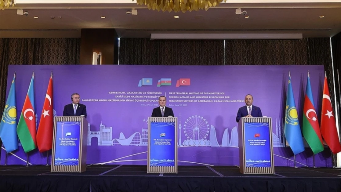 Türkiye-Azerbaycan-Kazakistan Üçlü Dışişleri ve Ulaştırma Bakanları İkinci Toplantısı