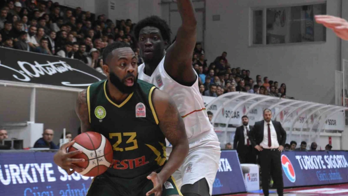 Türkiye Sigorta Basketbol Süper Ligi: Aliağa Petkimspor: 94 - Manisa Büyükşehir Belediyespor: 74