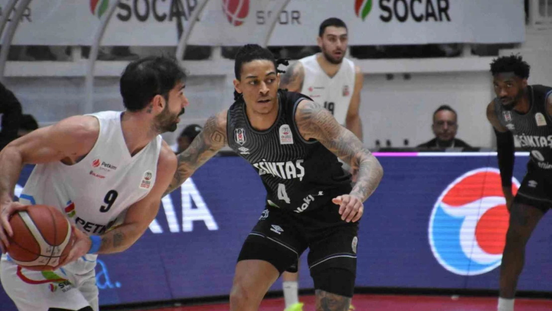 Türkiye Sigorta Basketbol Süper Ligi: Aliağa Petkimspor: 58 - Beşiktaş: 70