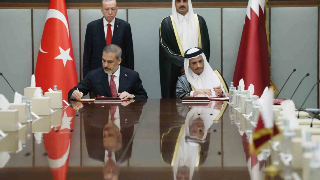 Türkiye ve Katar'dan diplomatik ilişkilerin kurulmasının 50'nci yıldönümünde ortak bildiri