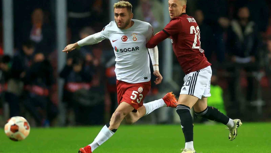 UEFA Avrupa Ligi: Sparta Prag: 1 - Galatasaray: 1 (İlk yarı)